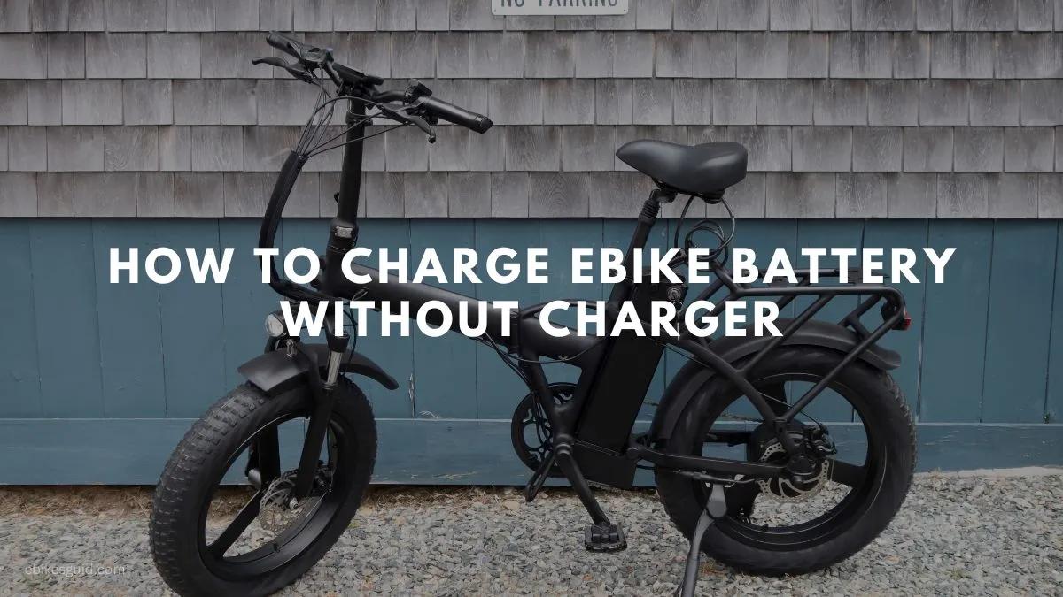 How to Charge Ebike Battery Without Charger